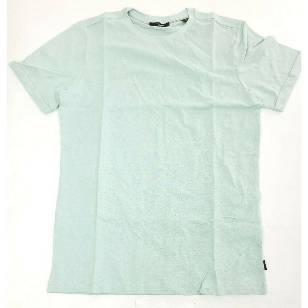 Jack & Jones Premium Men's Surf Spray blue cotton t-shirt top Sz S
